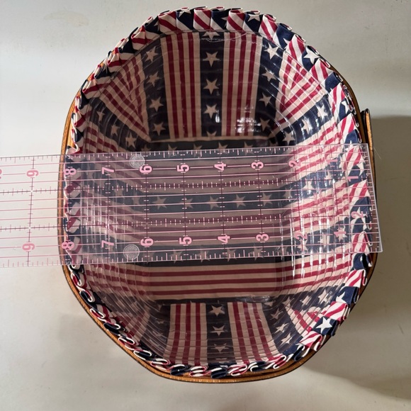 🇺🇸 🧺 Longaberger Patriotic Basket Set - Picture 9 of 14